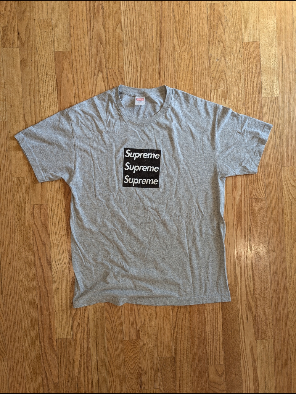 Supreme Box Logo T-shirt AssPizza Collaboration Size Large